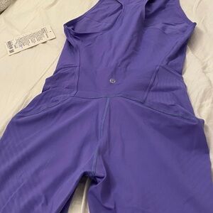 Lululemon Purple Athletic Jumpsuit